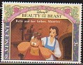 St. Vincent Grenadines - 1992 - Walt Disney - 3 ¢ - Multicolor - Walt Disney, Beauty, Beast - Scott 1769 - Disney Beauty & The Beast Belle & The Father, Maurice - 0